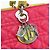 Christian Dior Borsa Lady Dior Canage in pelle 2 in 1 rosa argento Auth 157405SAM - vista 19