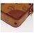 MCM Logogram Vicetos Clutch Bag de Cuero PVC Marrón Dorado Auth 148568V - vista 16