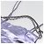 CHANEL Catena Chanel 22 Mini Borsa a Mano Pelle 2in1 Viola CC Auth 158680SM Porpora - vista 14