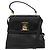 Borsa a mano Vala in pelle 2 in 1 nera e dorata Auth BA8780 di Salvatore Ferragamo Nero D'oro - vista 13
