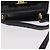 Borsa a mano Vala in pelle 2 in 1 nera e dorata Auth BA8780 di Salvatore Ferragamo Nero D'oro - vista 7