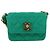 CHANEL Mini Matelassé 11 Borsa a Spalla Catena Tela Verde Oro CC Auth 158908SM D'oro - vista 13