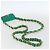 CHANEL Mini Matelassé 11 Borsa a Spalla Catena Tela Verde Oro CC Auth 158908SM D'oro - vista 7