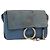 Chloé Borsa a Spalla Chloe Fay in Pelle Scamosciata Blu Oro Auth BA8910 D'oro