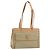 Céline CELINE Macadam Canvas Tote Bag PVC Beige Auth mr1679
