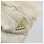 PRADA Canapa MM Borsa a mano in tela grigia oro Auth 151445 Marrone D'oro - vista 17