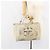 PRADA Canapa MM Borsa a mano in tela grigia oro Auth 151445 Marrone D'oro - vista 25
