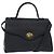 BALLY Borsa a Spalla in Pelle 2 in 1 Blu Navy Oro Auth 156489 D'oro