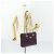 PRADA Borsa a Spalla con Catena Nylon Viola Oro Auth 155418 D'oro Porpora - vista 23