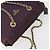 PRADA Borsa a Spalla con Catena Nylon Viola Oro Auth 155418 D'oro Porpora - vista 6