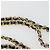 PRADA Borsa a Spalla con Catena Nylon Viola Oro Auth 155418 D'oro Porpora - vista 8