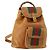 GUCCI Bamboo Web Sherry Line Backpack Leather Brown Red Auth 151581