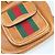 GUCCI Bamboo Web Sherry Line Backpack Leather Brown Red Auth 151581 - view 26