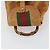 GUCCI Bamboo Web Sherry Line Backpack Leather Brown Red Auth 151581 - view 6