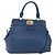 Borsa a mano Miu Miu in pelle 2 in 1 blu oro Auth 156133 D'oro