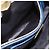 Borsa a mano Miu Miu in pelle 2 in 1 blu oro Auth 156133 D'oro - vista 23
