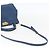 Borsa a mano Miu Miu in pelle 2 in 1 blu oro Auth 156133 D'oro - vista 8