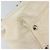 Borsa a spalla CHANEL in tela bianca con cucitura a V e CC argento Auth gh1368 Bianco - vista 14