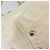 Borsa a spalla CHANEL in tela bianca con cucitura a V e CC argento Auth gh1368 Bianco - vista 16