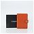 Cubierta de Planificador CHANEL Cuero Naranja Oro CC Auth fm4997 Dorado - vista 12