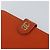 Cubierta de Planificador CHANEL Cuero Naranja Oro CC Auth fm4997 Dorado - vista 17