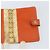 Cubierta de Planificador CHANEL Cuero Naranja Oro CC Auth fm4997 Dorado - vista 18