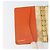 Cubierta de Planificador CHANEL Cuero Naranja Oro CC Auth fm4997 Dorado - vista 19