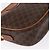Céline Borsa a Spalla in Tela Macadam CELINE in Pelle PVC Marrone Oro Auth 156702 D'oro - vista 14