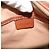 Céline Borsa a Spalla in Tela Macadam CELINE in Pelle PVC Marrone Oro Auth 156702 D'oro - vista 19