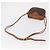 Céline Borsa a Spalla in Tela Macadam CELINE in Pelle PVC Marrone Oro Auth 156702 D'oro - vista 7