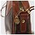 Céline Borsa a Spalla in Tela Macadam CELINE in Pelle PVC Marrone Oro Auth 156702 D'oro - vista 9