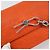 LOUIS VUITTON Taurillon Clemence Steamer Bolsa Cartera Usable Naranja Auth 156540 - vista 18