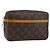 LOUIS VUITTON Pochette Compiegne 23 M51847 LV Auth BA8942 Monogramma