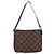 LOUIS VUITTON Pochette per Trucco Damier Ebene N51982 LV Auth 156698