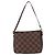 LOUIS VUITTON Pochette per Trucco Damier Ebene N51982 LV Auth 156698 - vista 13