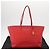 Fendi Borsa Tote Celeria in pelle rossa e oro Auth ka885 Rosso D'oro - vista 12