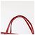 Fendi Borsa Tote Celeria in pelle rossa e oro Auth ka885 Rosso D'oro - vista 14