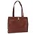 Bolsa Tote Vala de Couro Marrom e Ouro Auth BA8853 da Salvatore Ferragamo