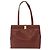 Bolsa Tote Vala de Couro Marrom e Ouro Auth BA8853 da Salvatore Ferragamo - vista 13