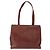 Bolsa Tote Vala de Couro Marrom e Ouro Auth BA8853 da Salvatore Ferragamo - vista 2