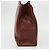 Bolsa Tote Vala de Couro Marrom e Ouro Auth BA8853 da Salvatore Ferragamo - vista 4