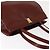 Bolsa Tote Vala de Couro Marrom e Ouro Auth BA8853 da Salvatore Ferragamo - vista 6