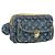 LOUIS VUITTON Monogram Denim Bauchtasche Blau M95347 LV Auth 158895SV
