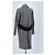 Abrigo de lana gris Chloé Stora - vista 6