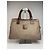 Triomphe Céline Vintage Celine Leder Monogramm Handtasche Beige Braun - Ansicht 11