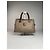 Triomphe Céline Vintage Celine Leder Monogramm Handtasche Beige Braun - Ansicht 12