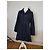 Vintage Courreges Polyester Kurzmantel Marineblau 38/M - Ansicht 12