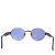 Gafas de sol con logo CHANEL de plástico Azul - vista 2