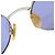 Gafas de sol con logo CHANEL de plástico Azul - vista 7
