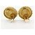 Vintage Gold Plated Clip Ohrringe von Chanel Coco Golden - Ansicht 4